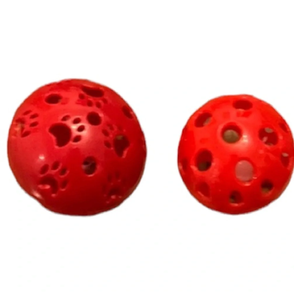Frisco Variety 5 Piece Crinkle Bells Paw Prints Balls Cat Toys.
